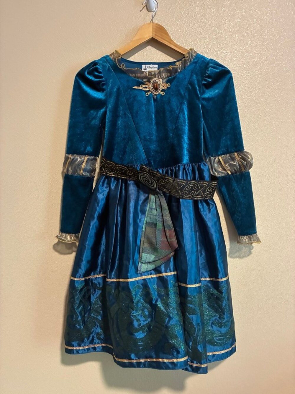 Disney Princess Merida Brave Costume Dress Girls Size Medium